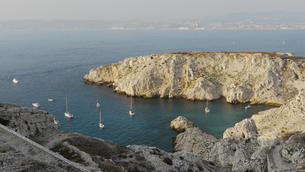 شقة Les Pieds Dans L'Eau Sur L'Ile Du Frioul مارسيليا المظهر الخارجي الصورة