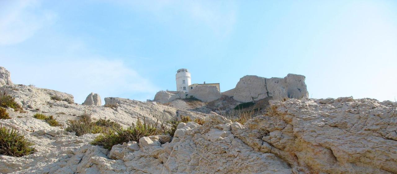 شقة Les Pieds Dans L'Eau Sur L'Ile Du Frioul مارسيليا المظهر الخارجي الصورة